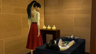 Asian Mom Helping Sonny Masturbate In The Bath || Mommy Catches Her Sonny Masturbating