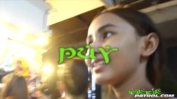 Fresh 18yo Thai nubile shops for clothes, gets slushie and milky chisel instead