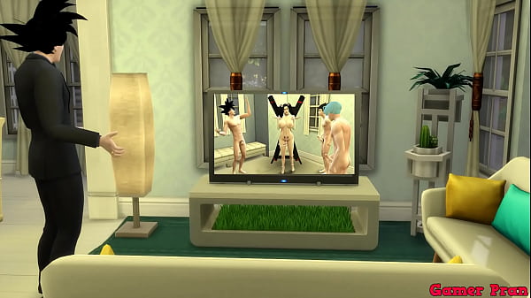 Dragon Ball Porno Goku ve el Movie de su Amada Espossa Milk como es Follada como una Puta por sus Hijos le dan duro por el Culo Netorare Anime porn