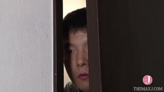 Horny Japanese cougar with insane libido can’t stop fucking his sonny