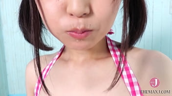 SEXY FARM GIRL having joy fumbling fresh mayo on her puffies, butt and cunny [FAGN-008]