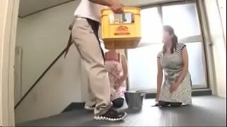 Chesty Japanese Cougar And Youthfull Boys