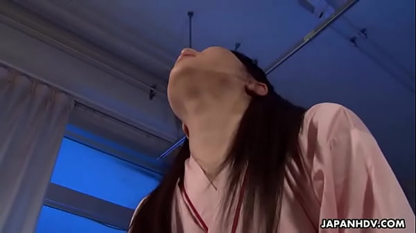 Asian bitch at a ward sucking a spunk-pump off